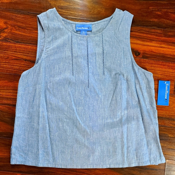 Evan Picone Tops - Evan picone essential xl sleeveless shirt nwt